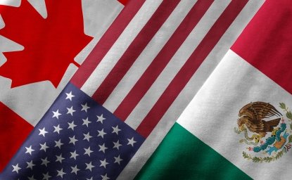 North American flags