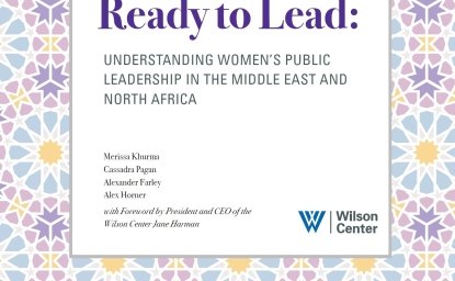 Ready to Lead: Understanding Women's Public Leadership in the Middle East and North Africa