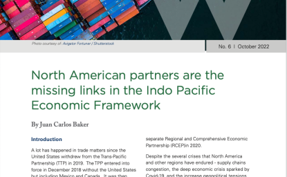 North American partners are the missing links in the Indo Pacific Economic Framework