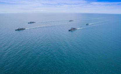 Military Exercise in the Gulf of Thailand