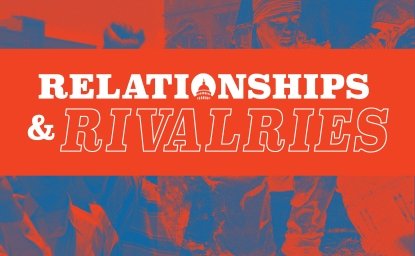 Image - Relationships and Rivalries Podcast Cover