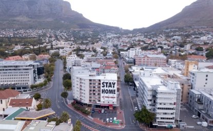 Image - Empty streets in Cape Town during the Coronavirus lockdown