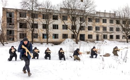 Ukrainian Territorial Defense Exercises