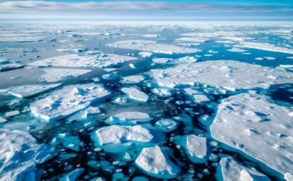 Photo of Arctic ice