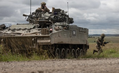 UK tank in Ukraine