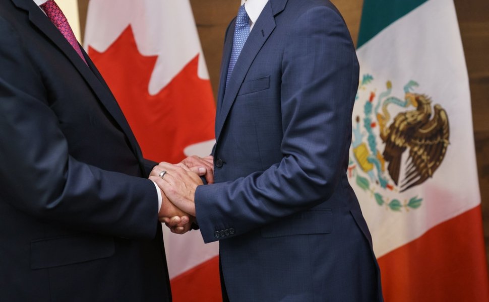 Mexico Canada Handshake