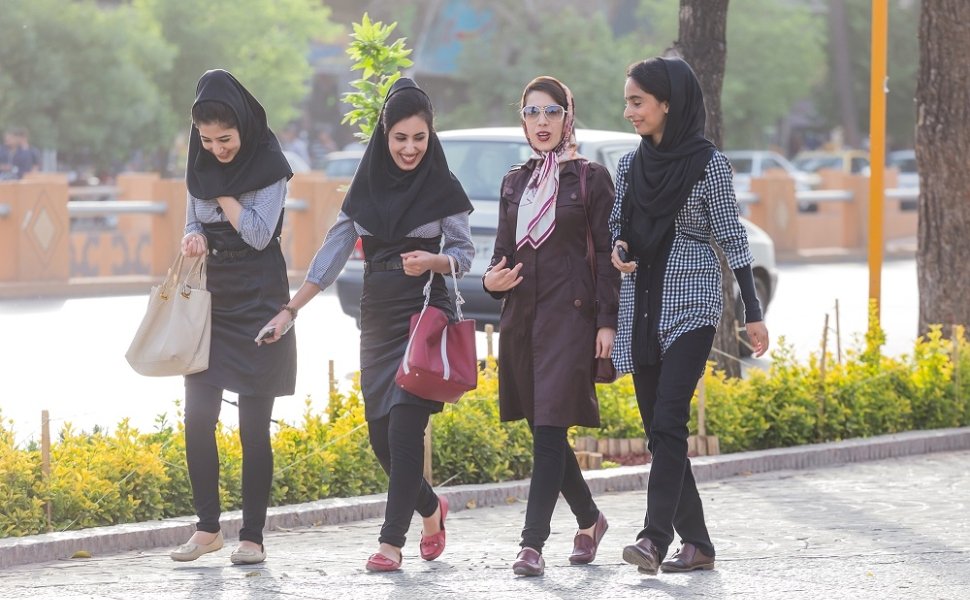 Women in Shiraz, Iran