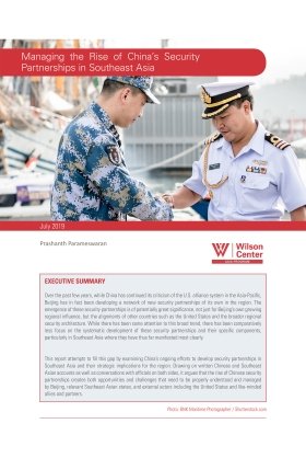 Managing the Rise of China's Security Partnerships in Southeast Asia