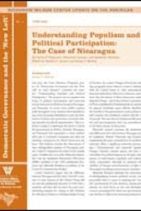 Understanding Populism and Political Participation: The Case of Nicaragua