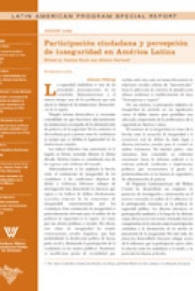 Participaci&#243;n ciudadana y percepci&#243;n de inseguridad en Am&#233;rica Latina