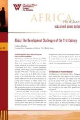 Africa: The Development Challenges of the 21st Century