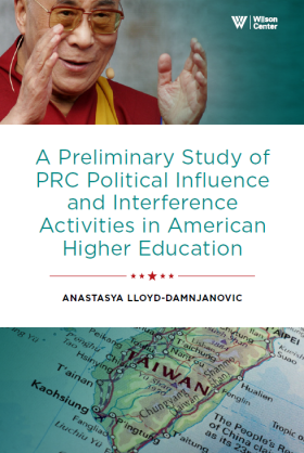 A Preliminary Study of PRC Political Influence and Interference Activities in American Higher Education