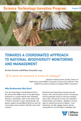 Towards a Coordinated Approach to National Biodiversity Monitoring and Management