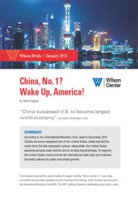 China, No. 1? Wake Up, America!