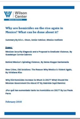 Why are Homicides on the Rise Again in Mexico? What Can Be Done About It?