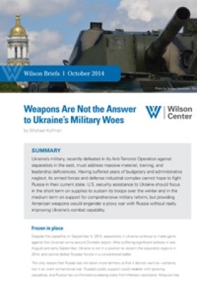 Weapons Are Not the Answer to Ukraine’s Military Woes