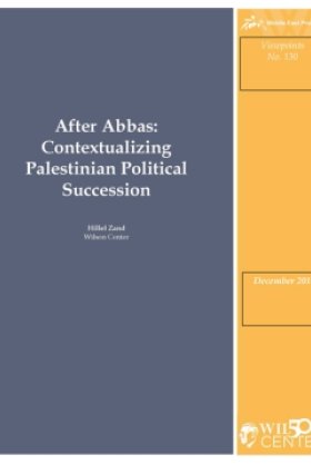 After Abbas: Contextualizing Palestinian Political Succession