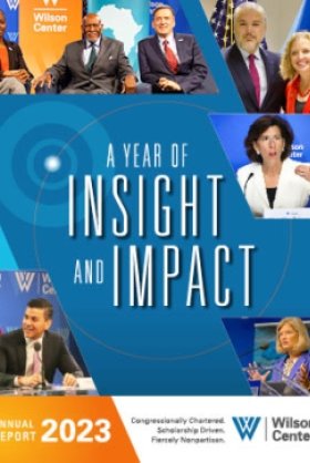 Wilson Center Annual Report 2023 Cover