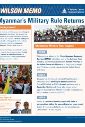 Image - Wilson Memo: "Myanmar's Military Rule Returns"