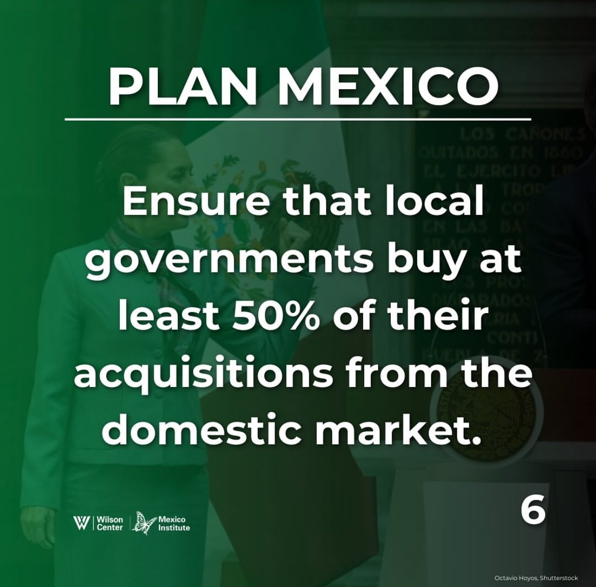 Ensure that local markets buy at least 15% of their aquisitions from the domestic market