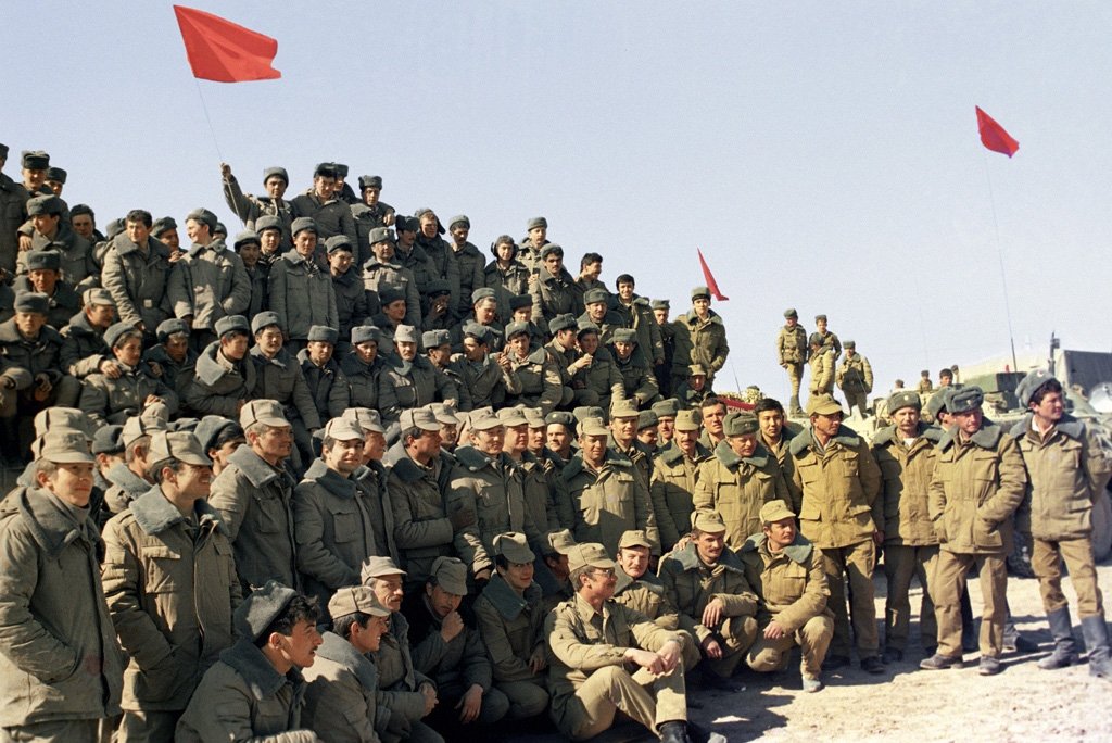 soviet soldiers in afghanistan