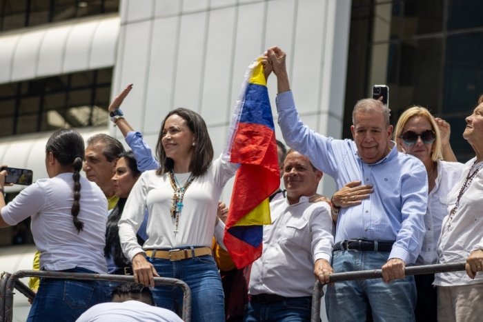 Maria Corina Machado and Edmundo Gonzales 