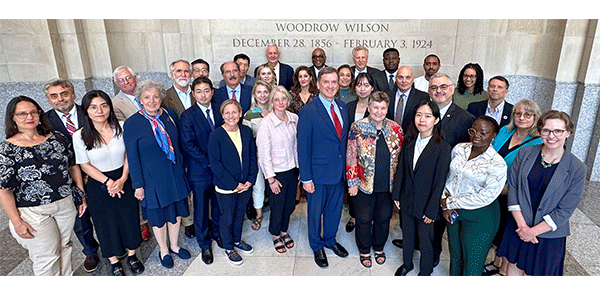 Ambassador Mark A. Green and 2023-24 Class of Wilson Center Fellows