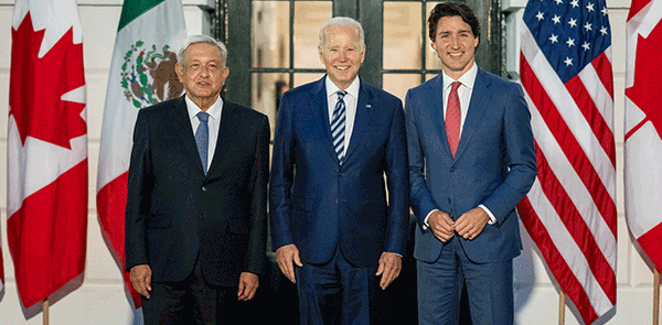 AMLO, Biden, and Trudeau