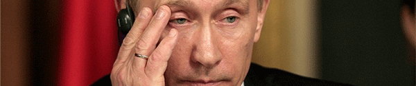 Frustrated Putin