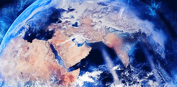 Middle East from Space