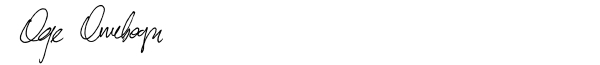 Oge Onubogu signature