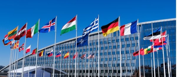 NATO HQ Flags