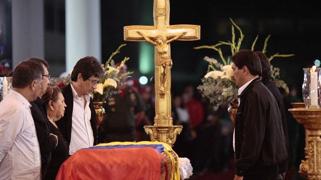 Latin American Program in the News: Chavez's body brought 'home' to military academy