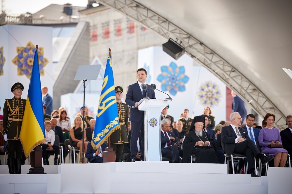 President Volodymyr Zelensky took part in the festive Parade of Troops on the occasion of the 30th anniversary of Ukraine's independence.