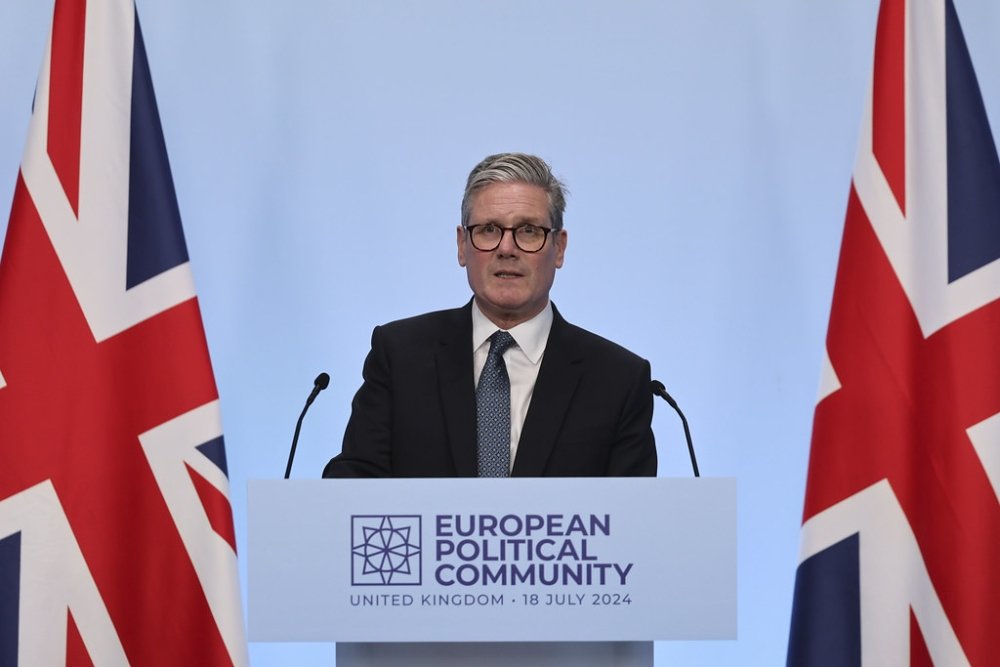 PM Starmer speaks at the UK-led European Political Community summit