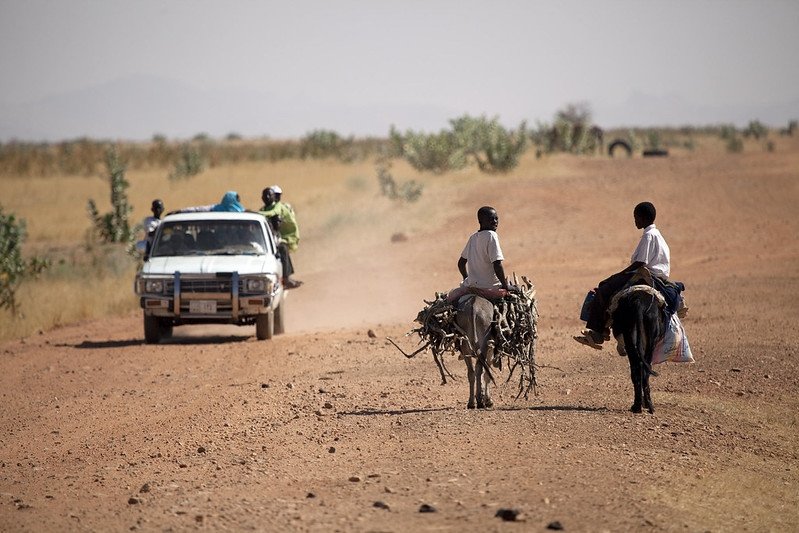 United Nations Peacekeepers Protect Children in Rural Areas of Darfur