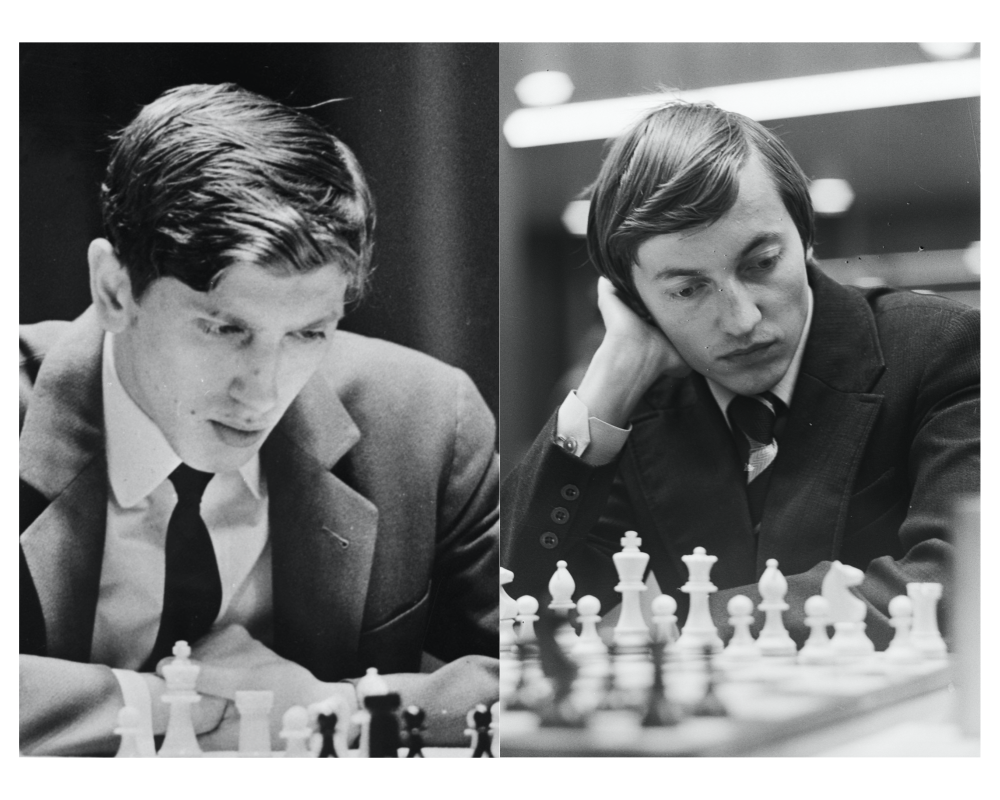 Fischer and Karpov