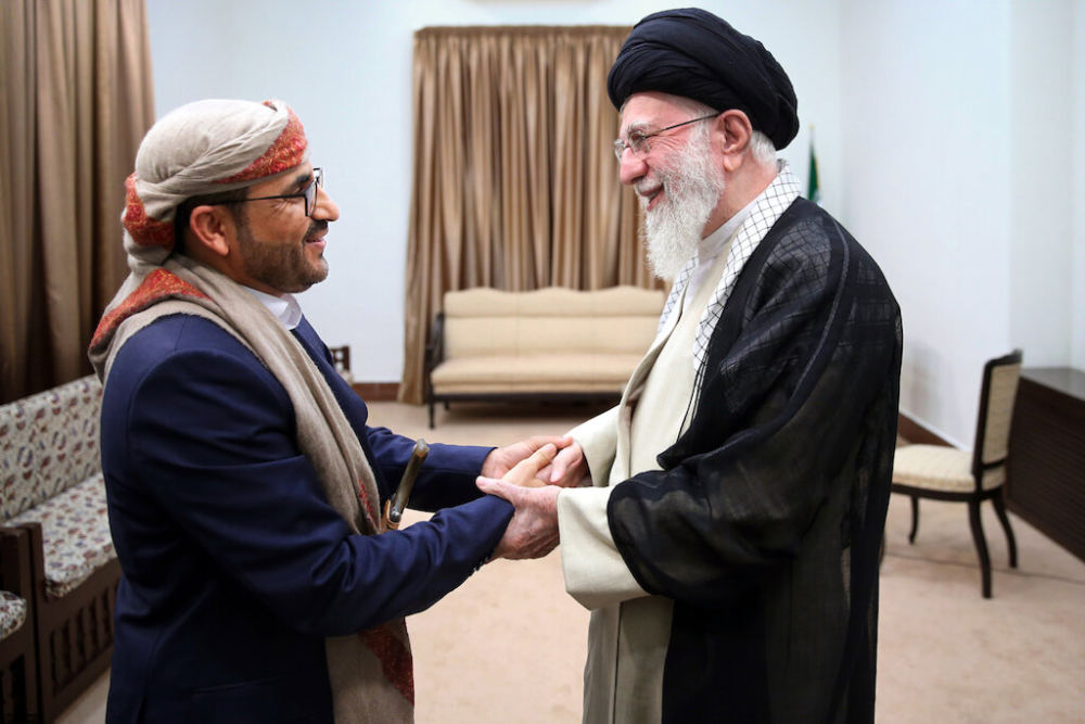 Mohammad Abdulsalam and Supreme Leader Khamenei
