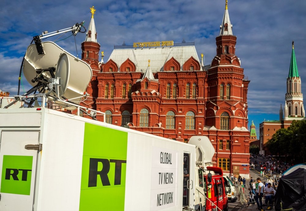 Russia Today truck