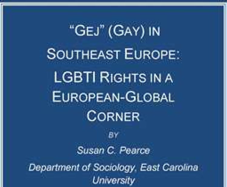 “Gej” (Gay) in Southeast Europe