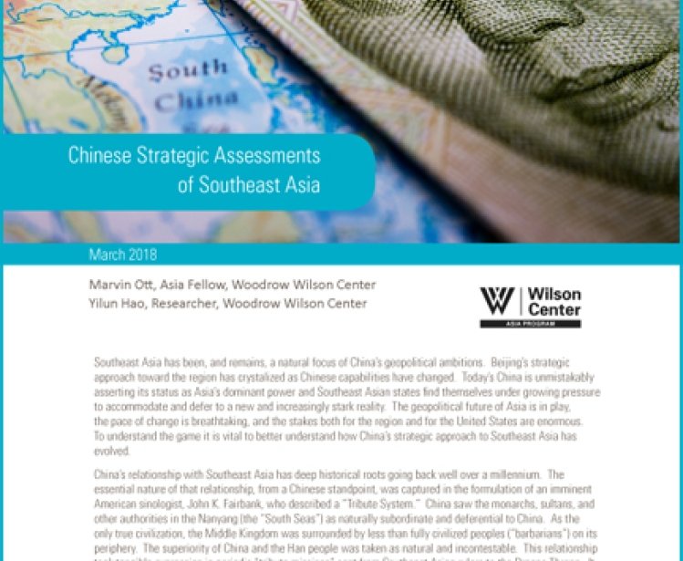 Chinese Strategic Assessments of Southeast Asia