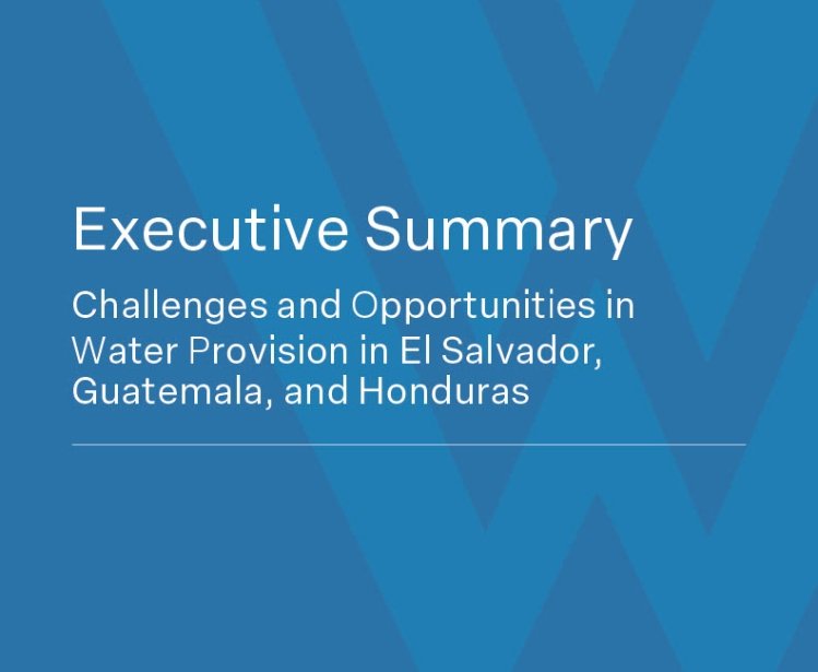 The Drying Out of Central America - Executive Summary