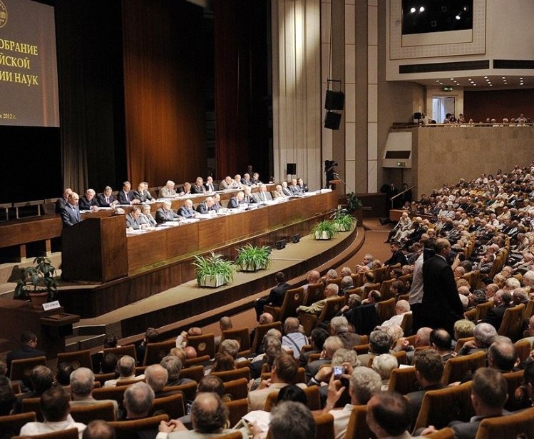 General meeting of the Russian Academy of Sciences, 2012