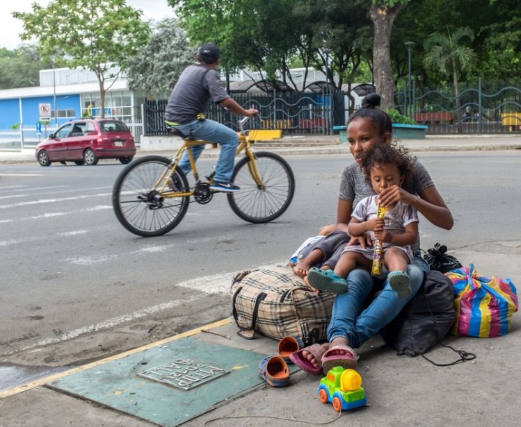 Venezuela refugees Ecuador