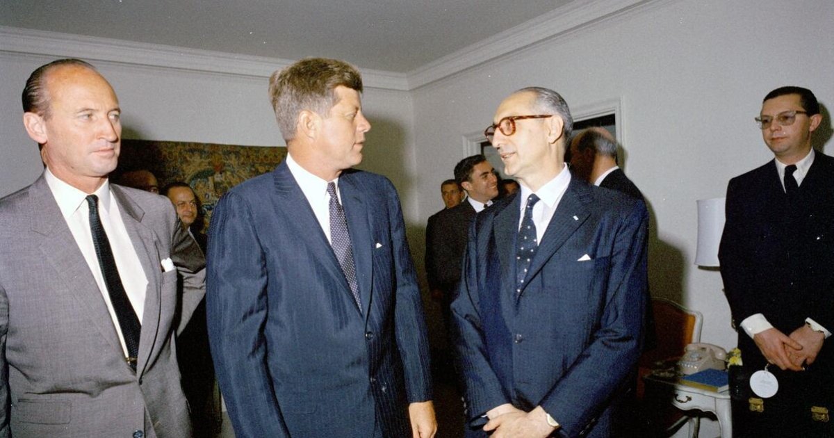 John F. Kennedy, Arturo Frondizi, and a 