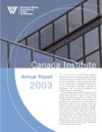 Canada Institute Annual Report 2003