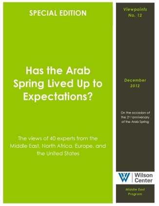 Has the Arab Spring Lived Up to Expectations?
