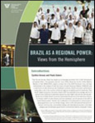 Brazil as a Regional Power: Views from the Hemisphere