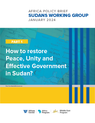 Cover Image for the Sudans Working Group Publication (Part 1)