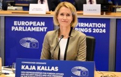 Kaja Kallas at her confirmation hearing for EU High representative of foreign and security affairs